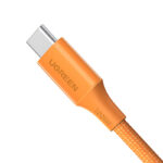 UGREEN L502 Кабел Type-C - Type-C, 100W, 5A, 1m, оранжев - Image 2