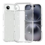 Apple iPhone 17 Air Crystal Case /прозрачен силиконов кейс с вградени брокатени частици/