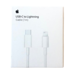 Кабел зареждане за iPhone USB-C към Lightning, 1m, с кутия /бял/