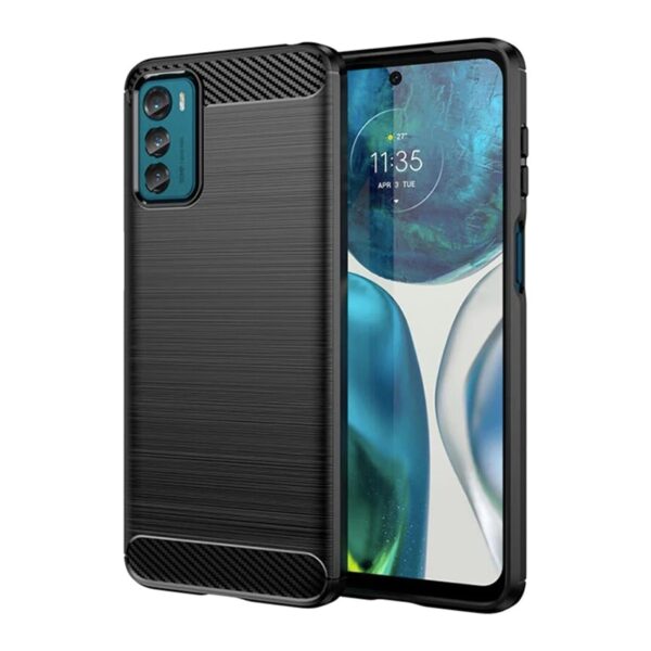 Motorola Moto G42 Силиконов гръб Plai /черен/