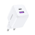 UGREEN X516 Зарядно устройство 220V 1xUSB-C 1xUSB A 30W mini /бяло/
