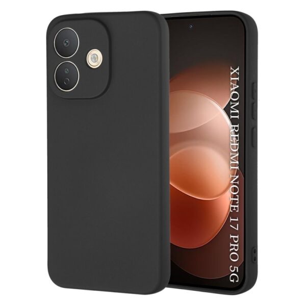 Xiaomi Redmi Note 17 Pro 5G Нано силиконов гръб /черен/